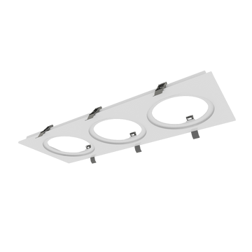 Dawnray 3.5" Trio-Recessed Plate