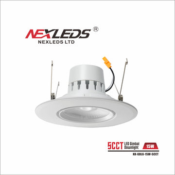 Nexleds 6'' Gimbal Downlight