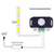 12V 24V PIR Motion Sensor Switch