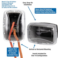 Intermatic 1 Gang While-In-Use Weatherproof Cover WP3100C