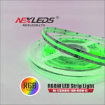 Nexleds 12mm Digital RGBCW Chase Series COB Strip 24V IP20 5m 16/m