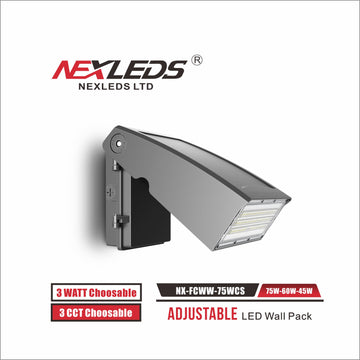 Nexleds Full-Cutoff Adjustable Wall Pack