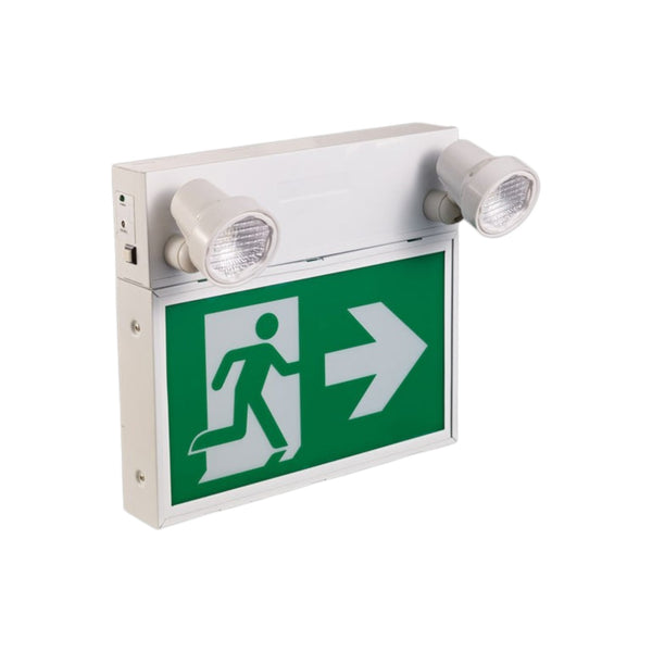 Votatec Steel Running Man Combo Emergency Light | Remote Capable Exit ...