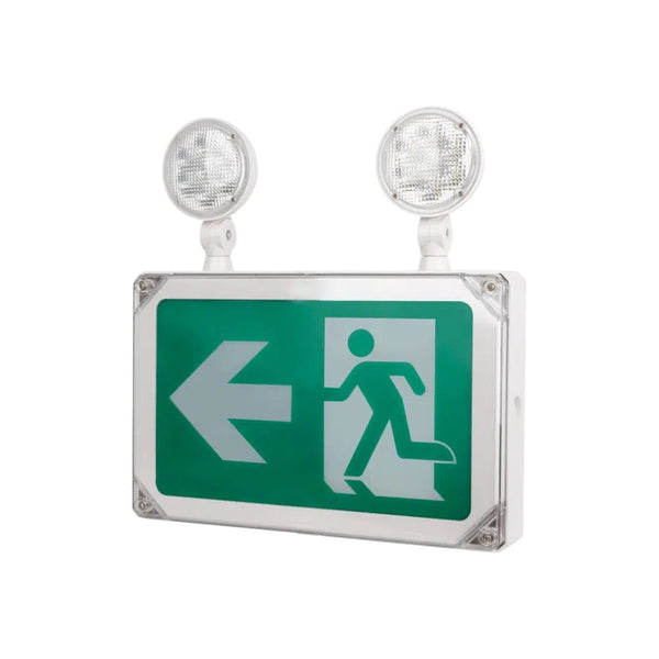 Votatec Waterproof Running Man Combo Exit Sign IP65 120/347V | LED ...