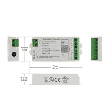 Tuya App 5 in 1 LED Strip Controller (WiFi+2.4G)