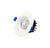 3.5 Inch White Baffle Gimbal Pot Light  - 5CCT - 9W