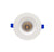 3.5 Inch White Baffle Gimbal Pot Light  - 5CCT - 9W