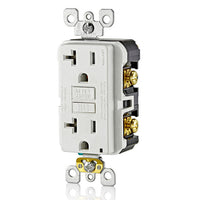 Leviton 20A GFCI Receptacle - Pack of 3