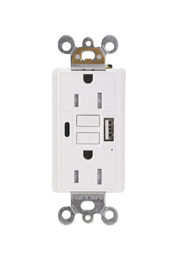 Votatec GFCI & USB Receptacle