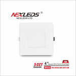 Nexleds 4″ Square Potlight