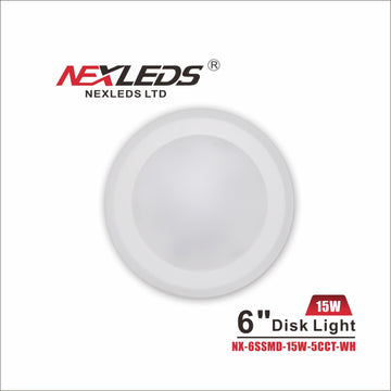 Nexleds 6 Inch Disk Light