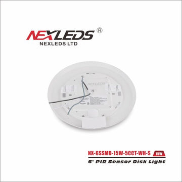 Nexleds 6″ PIR Sensor Disk Light