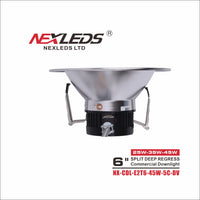 Nexleds 6″ Split Deep Regress Pot light