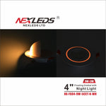 Nexleds 4″ Floating Gimbal with Nightlight option