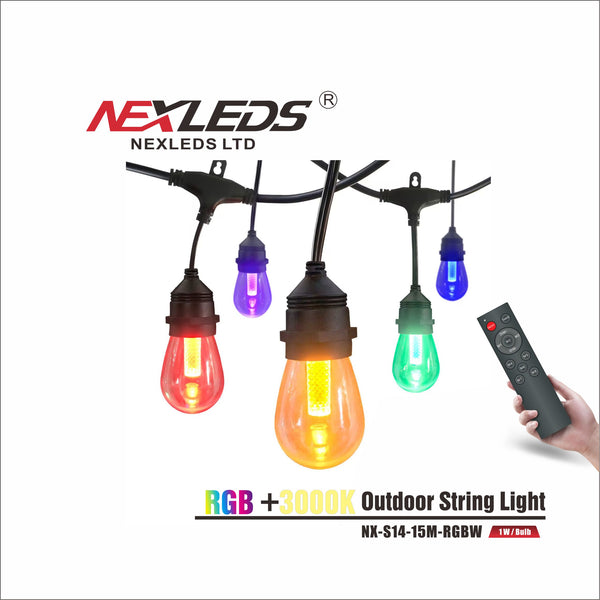 Nexleds RGBW Outdoor String Lights
