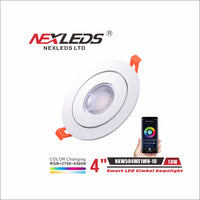 4 Inch SMART LED Downlight Gimbal - Nexleds