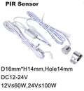 Low Voltage Recessed Sensor Switch