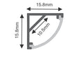 Aluminum Profile - CL-Alu-601 SL - Canolight