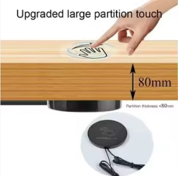 12V 24V Penetrable Wooden Panel Touch Sensor Switch