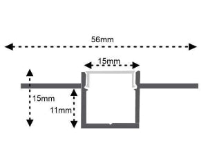 Aluminum Profile - CL-Alu-5515 - Canolight