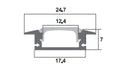 Aluminum Profile - CL-Alu-508 - Canolight