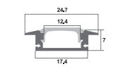 Aluminum Profile - CL-Alu-508 - Canolight