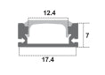 Aluminum Profile - CL-Alu-509 - Canolight