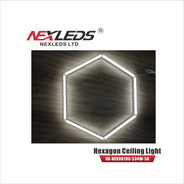 Nexleds Hexagon LED Ceiling Light Kit