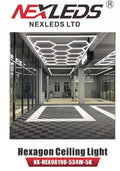 Nexleds Hexagon LED Ceiling Light Kit