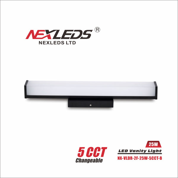 Nexleds Vanity Light NX-VLDR-2F-25W-B