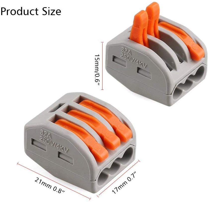 Wire Connector - 3 Port | Can Lighting Inc.