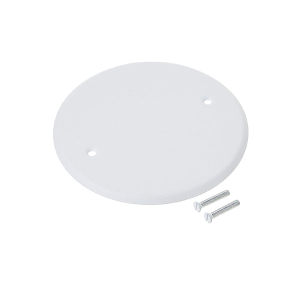 5'' Round Blank Metal Flat Cover