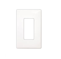 Screw-less Wall Plate - Mid Size - White